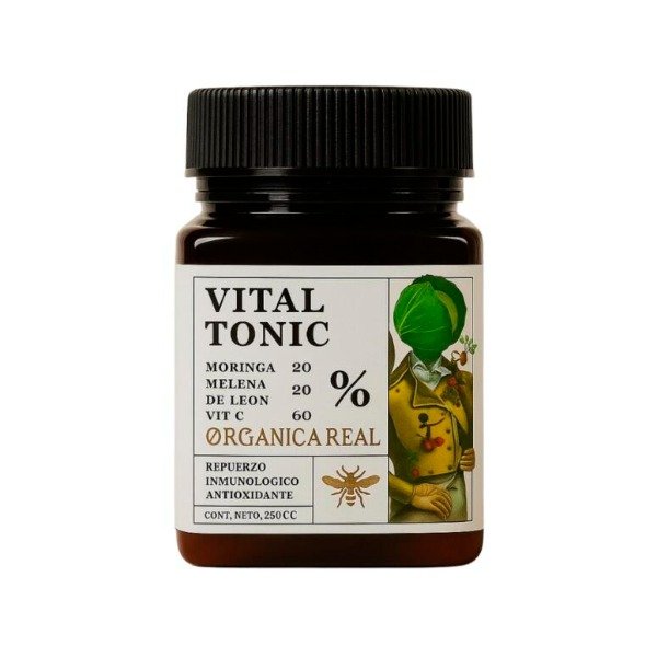 Producto - Vital Tonic, Moringa, Melena de Leon, Vit C  x 250g Organica Real