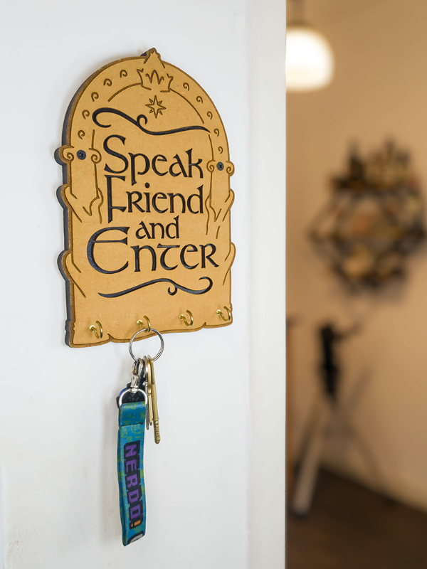 Producto - Cuelgallaves Speak Friend and Enter - El señor de los anillos