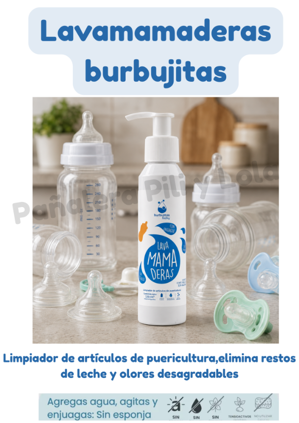 Producto - Lavamamaderas Burbujitas