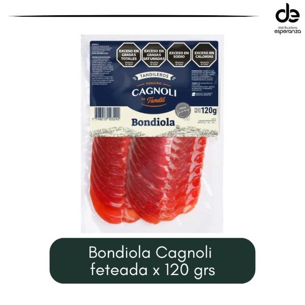 Producto - Bondiola Cagnoli feteada x 120 grs
