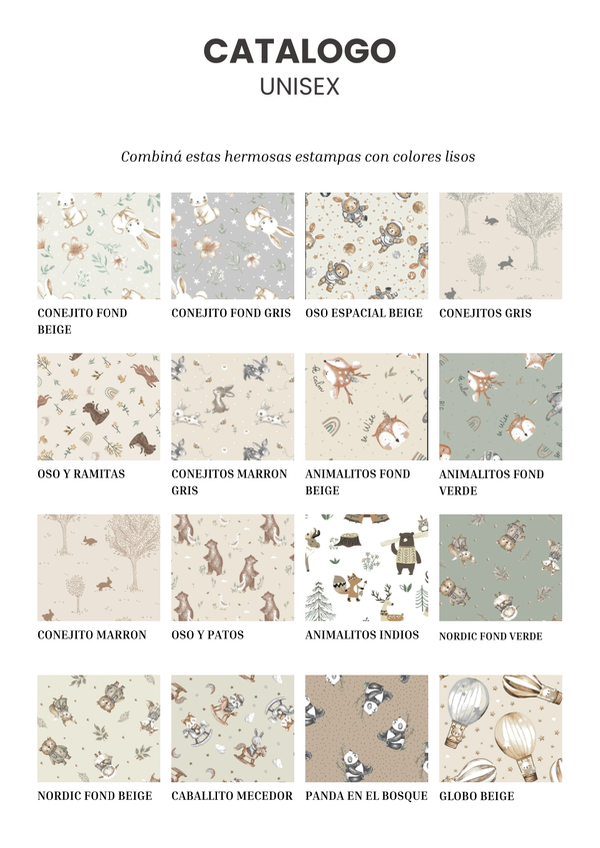 Producto - Catalogos de Estampas Unisex