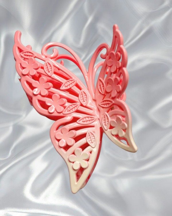 Producto - Broche Mariposa rosa grande