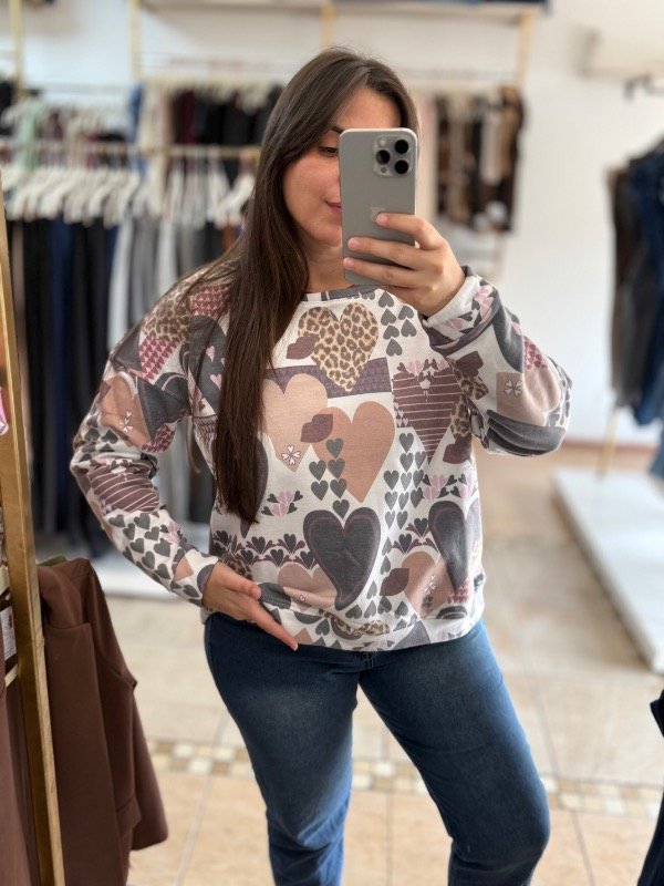 Producto - Buzo overcorazon