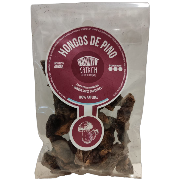 Producto - Hongos de pino deshidratados comunes - 40g [Kaiken]