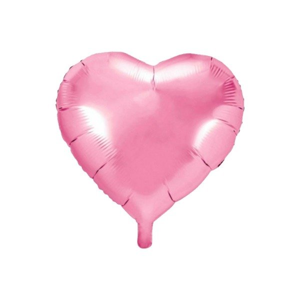 Producto - Globo corazón 10" (25cm) color rosa x10un