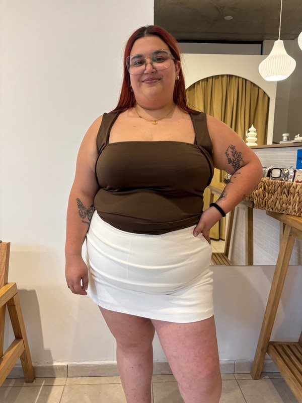 Producto - Skort CARTAGENA blanco