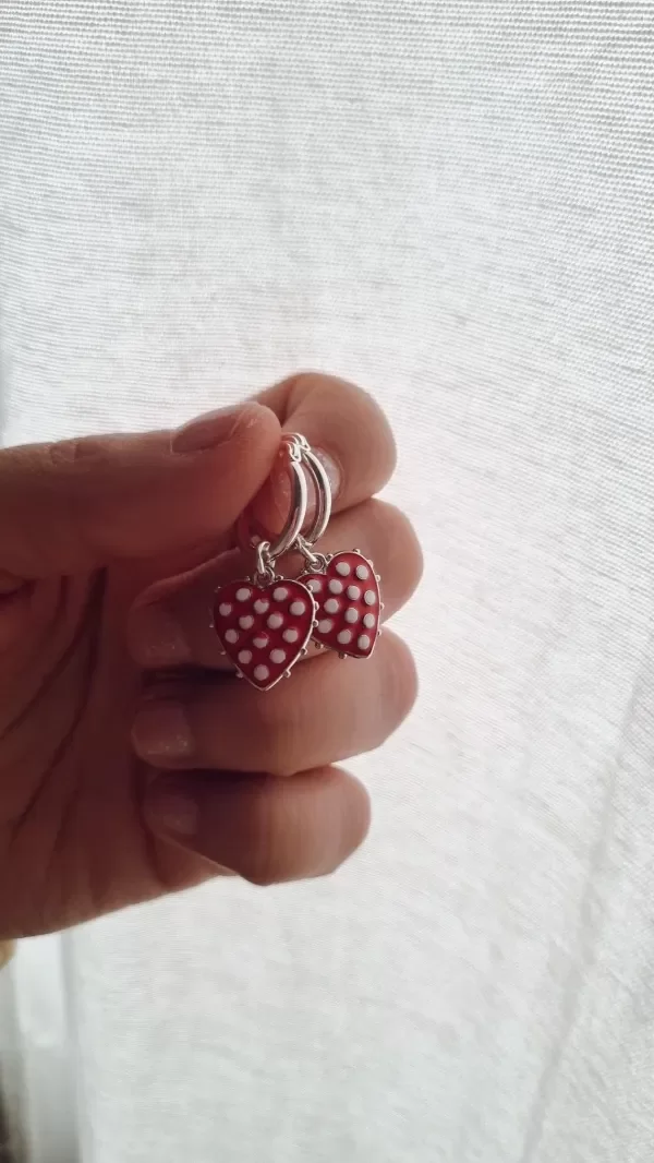 Producto - Arg corazon rojos con puntitos AB