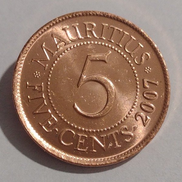Producto - Mauricio 5 cents 2007 - 1