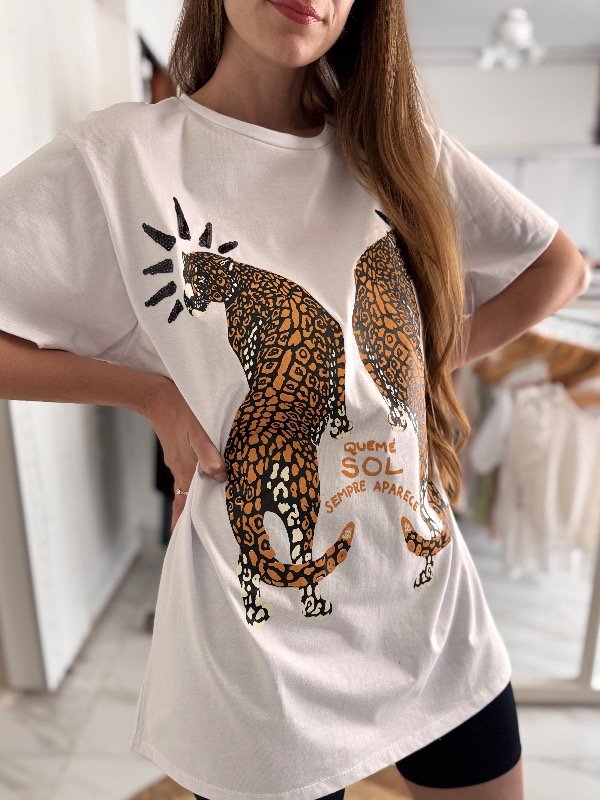 Producto - Remerón Tigre Blanco