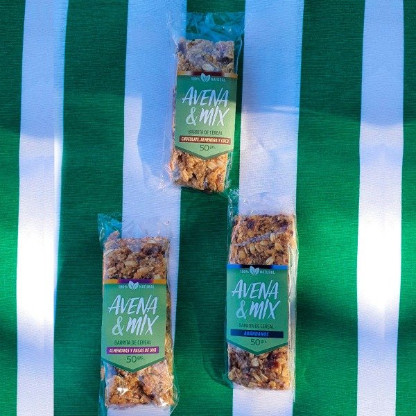 Producto - Barritas de cereales "Avena y mix"
