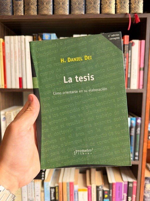 Producto - La tesis (Daniel Dei)