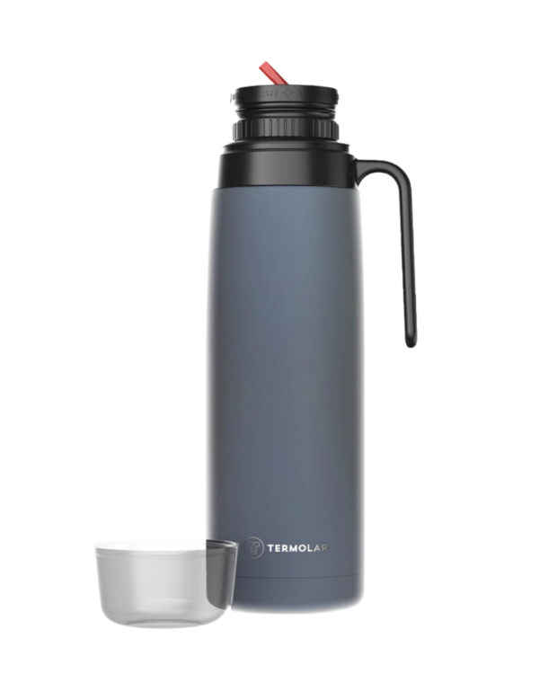 Producto - TERMO ACERO INOX. 1L - TERMOLAR R-EVOLUTION - COLOR PLOMO