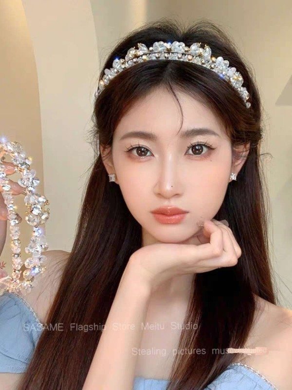 Producto - Bincha dble de piedras brillante