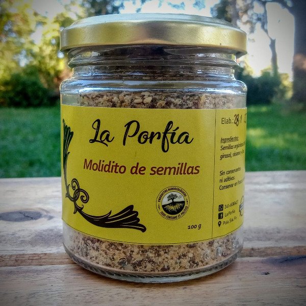 Producto - Molidito de semillas La Porfía x 100 g