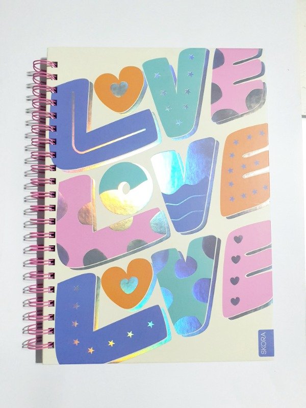 Producto - Cuaderno A4 Love Skora