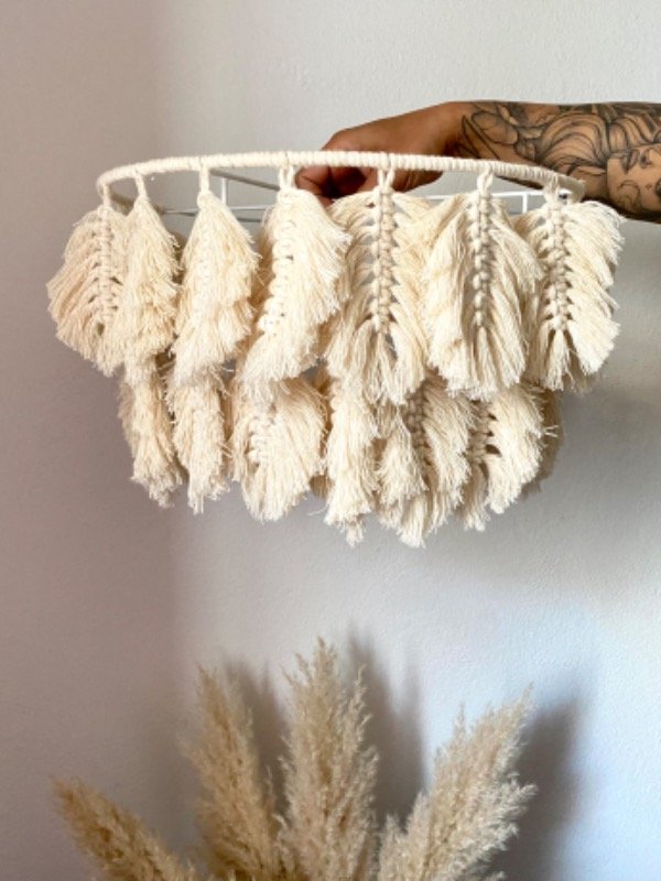 Producto - Porta lámparas de Hojas