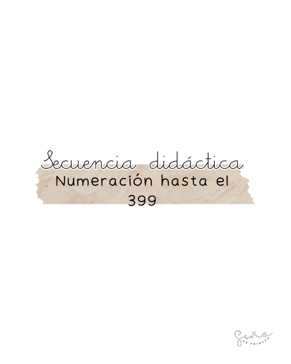 Producto - Numeración hasta el 399