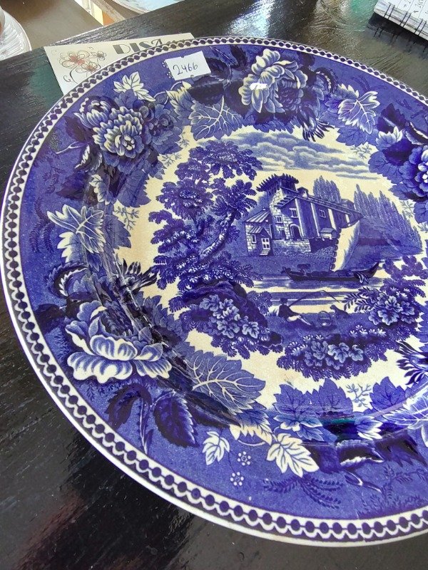Producto - Plato DECO azul Etruria Wedgwood - 2