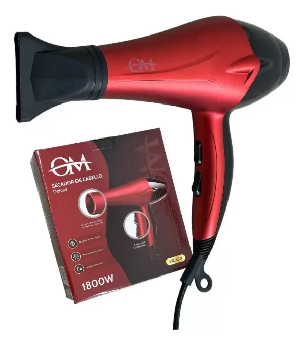 Producto - Secador De Pelo Om Profesional Frio Calor 1800w - 1