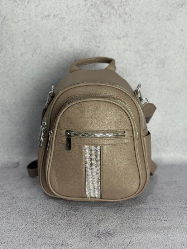 Producto - MOCHILA ECOCUERO VISON STRASS IMPORTADA