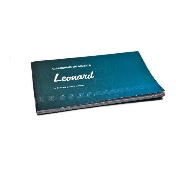 Producto - LEONARD cuaderno pentagramado