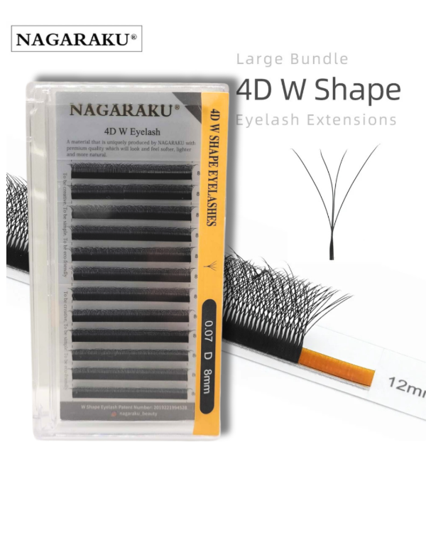 Producto - Nagaraku W 4D 0.07D medidas únicas