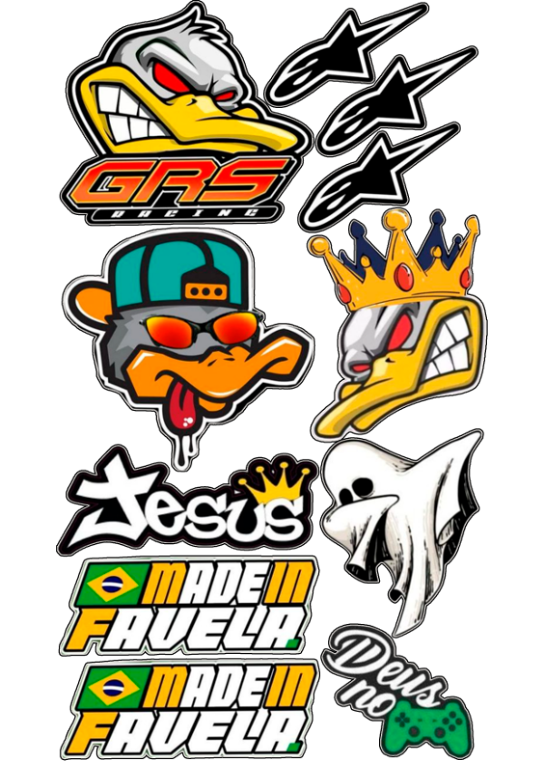 Producto - calcos modelo 8