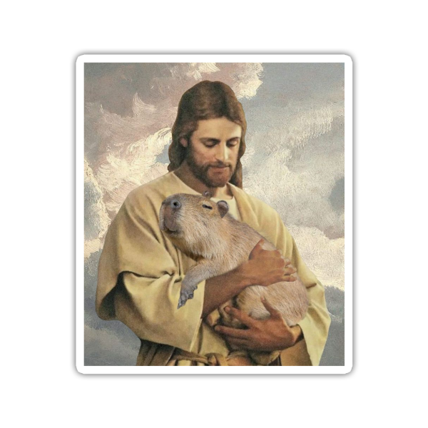 Producto - Sticker Generales Diseño 439 Capibara Carpincho