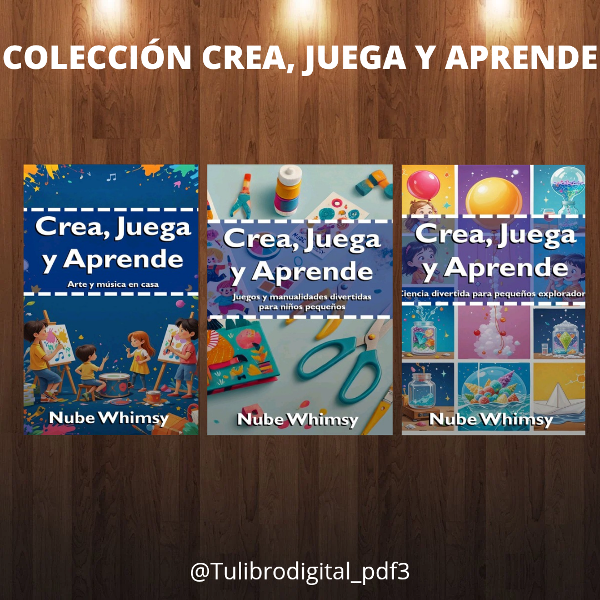 Producto - COLECCIÓN CREA JUEGA Y APRENDE