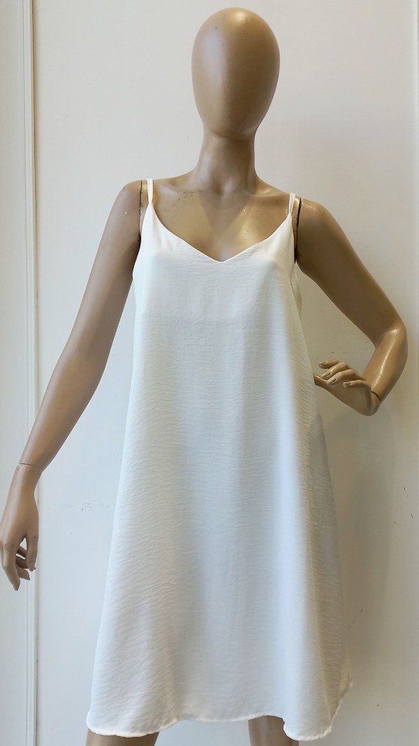 Producto - Vestido Cuello V Cey Liso (Art. 5107A)
