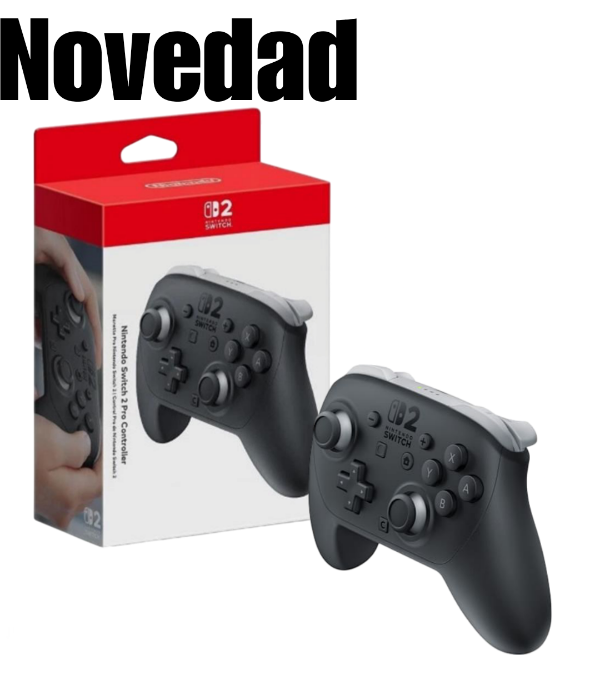 Producto - Pro Controller Negro PREMIUM Nintendo Switch 2