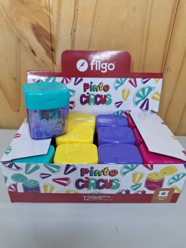 Producto - Sacapuntas filgo con deposito x12u.