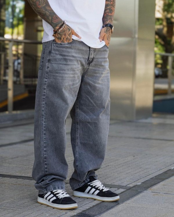 Producto - Jean Baggy Gris - 1