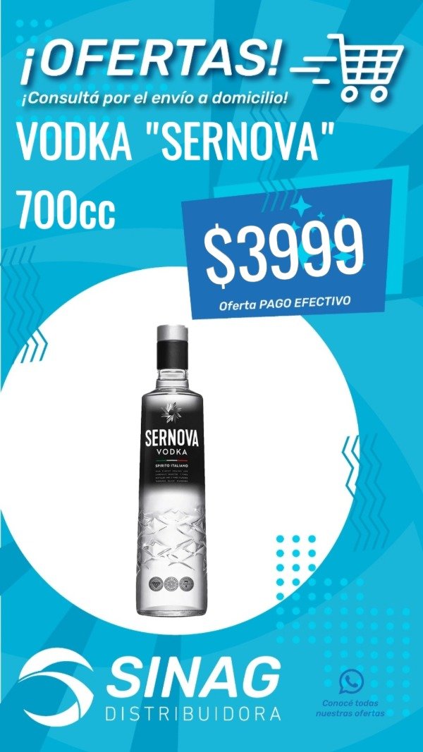 Producto - Vodka Sernova 700ml