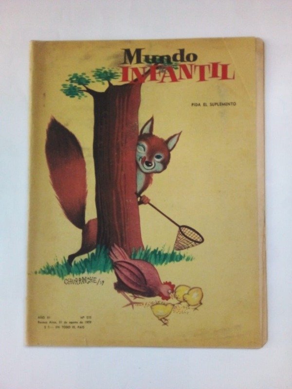 Producto - Mundo infantil #515 - Agosto 1959 - Periquita Ben Bolt