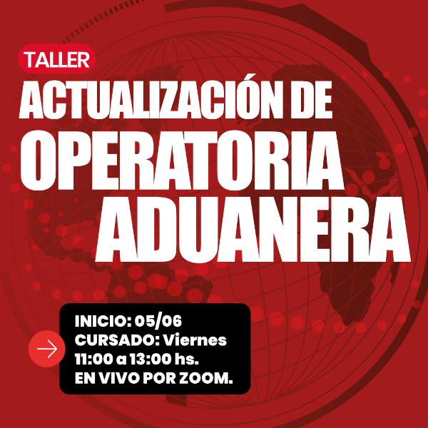 Producto - Actualización en Operatoria Aduanera