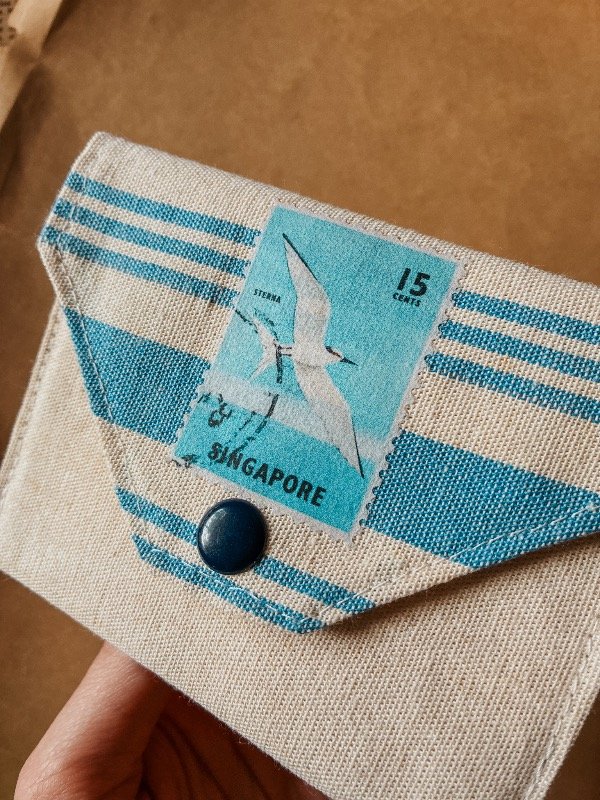 Producto - Sobre Singapore azul - 1