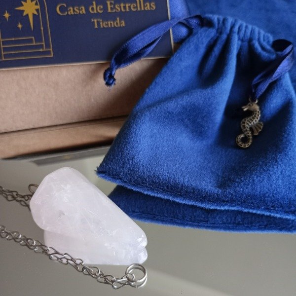 Producto - Péndulo Cristal - Cuarzo rosa