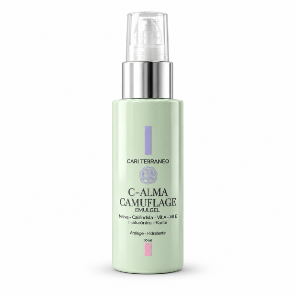 Producto - C-ALMA CAMUFLAGE EMULGEL 60 ml - Antiage Hidratante - Cari Terraneo