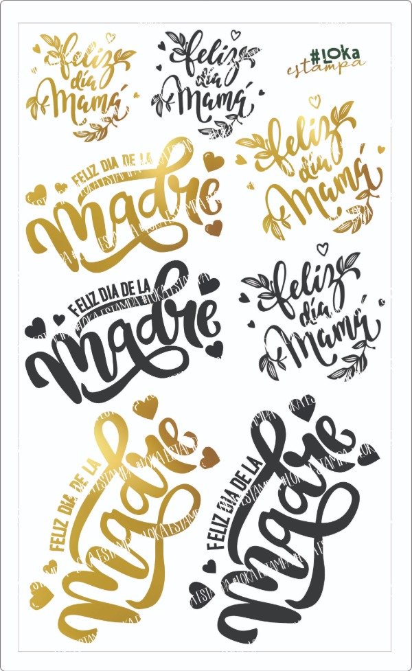 Producto - UV Medianas 16x28cm Día de la Madre #2