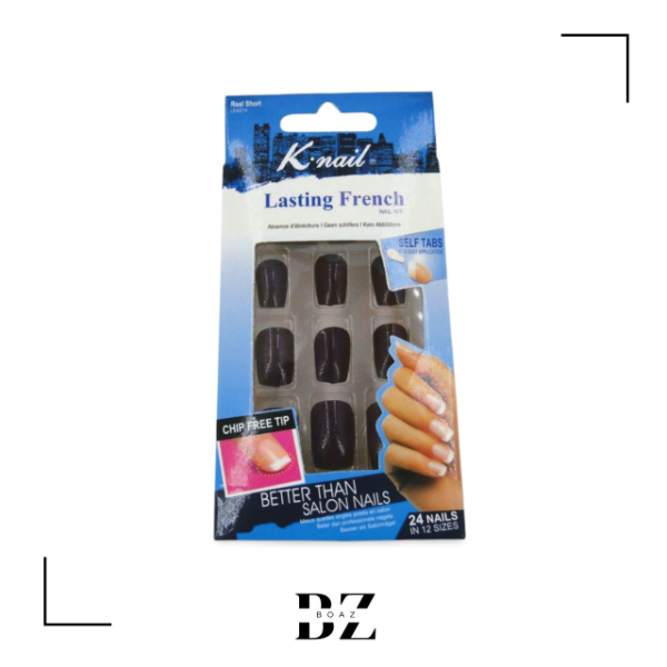 Producto - UÑAS DECORADAS X  24 PCS X BLISTER 729-3 - 0