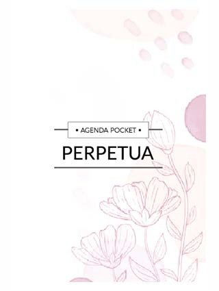 Producto - AGENDA FLORAL COLOR - A6 PERPETUA