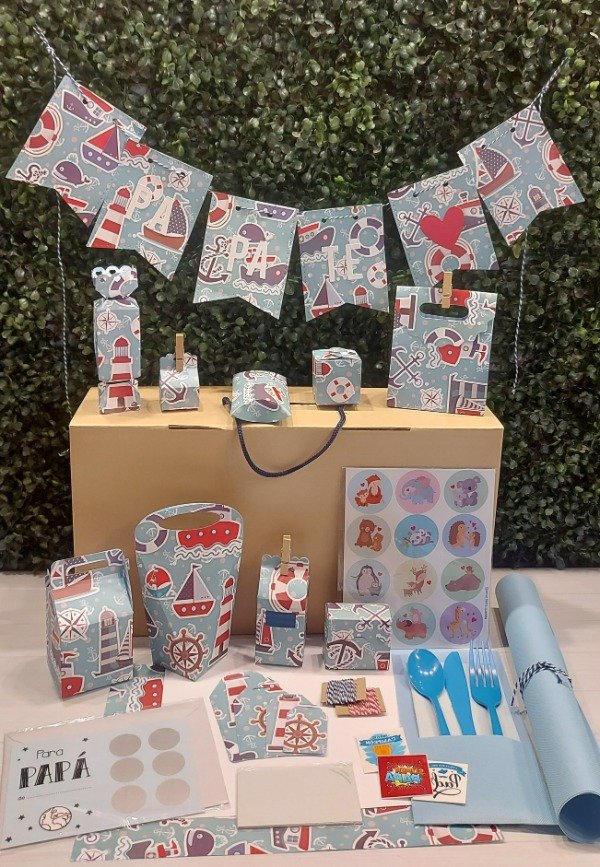 Producto - Kit creativo Día del Padre modelo NÁUTICO