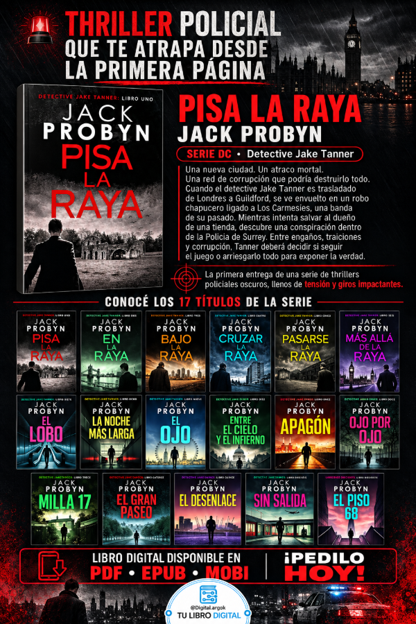 Producto - COLECCIÓN COMPLETA DETECTIVE JAKE TANNER  JACK PROBYN
