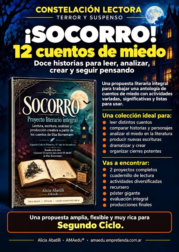 Producto - Combo Segundo Ciclo TERROR Y SUSPENSO (Tres Proyectos) - 3