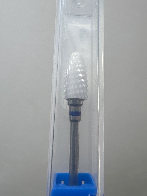 Producto - Fresa cerámica bala bullet azul