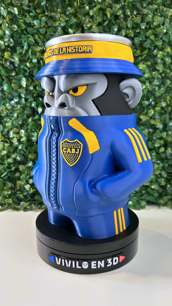 Producto - JARRA CHOPP SIEMPRE MONO NUNCA SAPO BOCA JUNIORS 610ML - 3