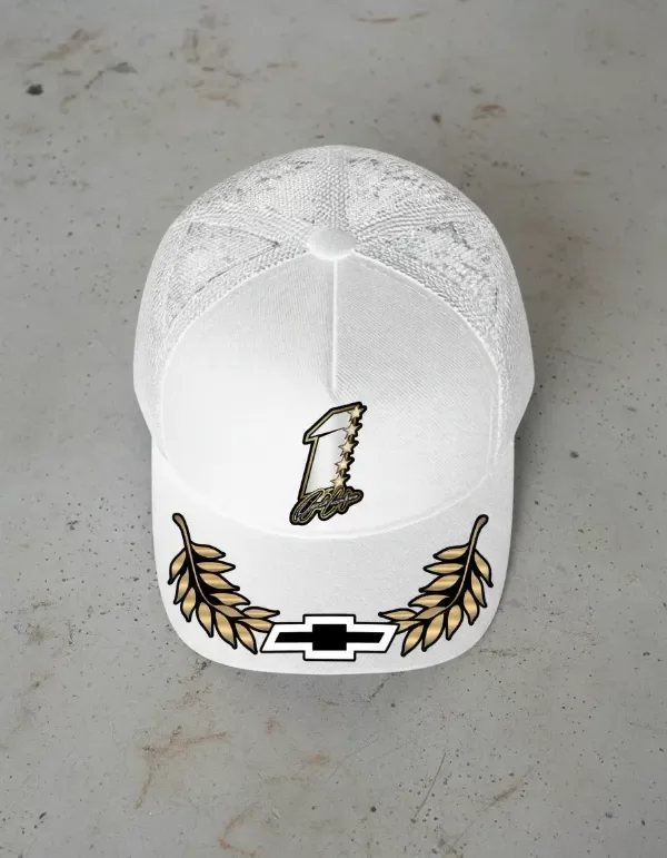 Producto - Gorra Agustin Canapino Blanca Campeón 2025