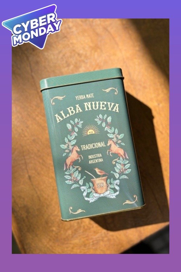 Producto - LATA YERBERA ALBA NUEVA VERDE - 0