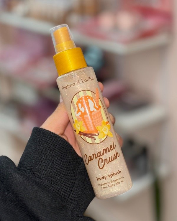 Producto - Body splash con brillos Caramel crush